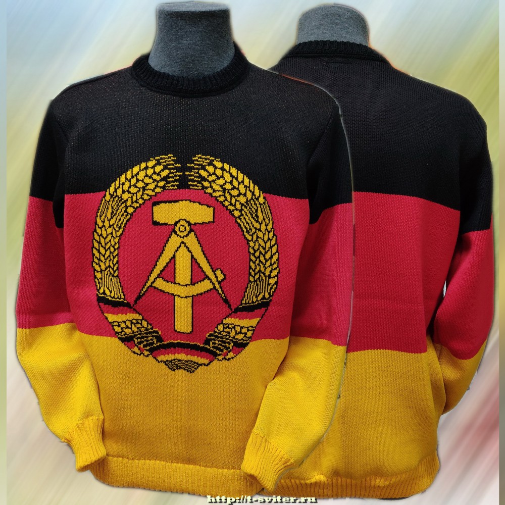 Тату-свитер - флаг ГДР