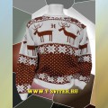 Тату-свитер с оленями по мотивам D&G (вариант 2)