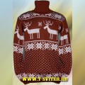 Тату-свитер с оленями по мотивам D&G (вариант 11)
