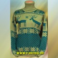 Тату-свитер с оленями по мотивам D&G (вариант 13)