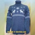 Тату-свитер с оленями серен-ра, вариант 6
