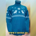 Тату-свитер с оленями серен-ра, вариант 7