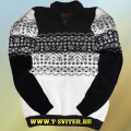Тату-свитер - с норвежским орнаментом, вариант 1.01