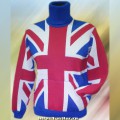 Тату-свитер - флаг Великобритании, вар.2